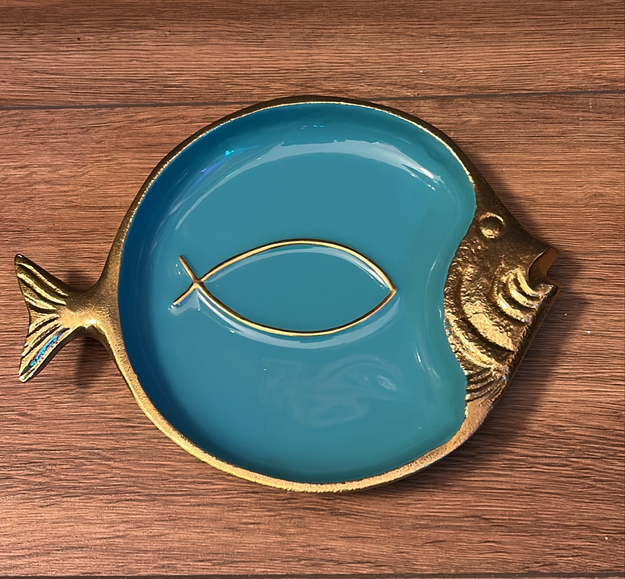 Svuotatasche "Golden Fish" – Un Dettaglio di Lusso per la Tua Casa 🐟✨